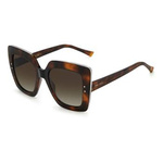 Okulary JIMMY CHOO AURI-G-S-086. Okulary przeciwsłoneczne, Kolor brązowy. Kobieta.