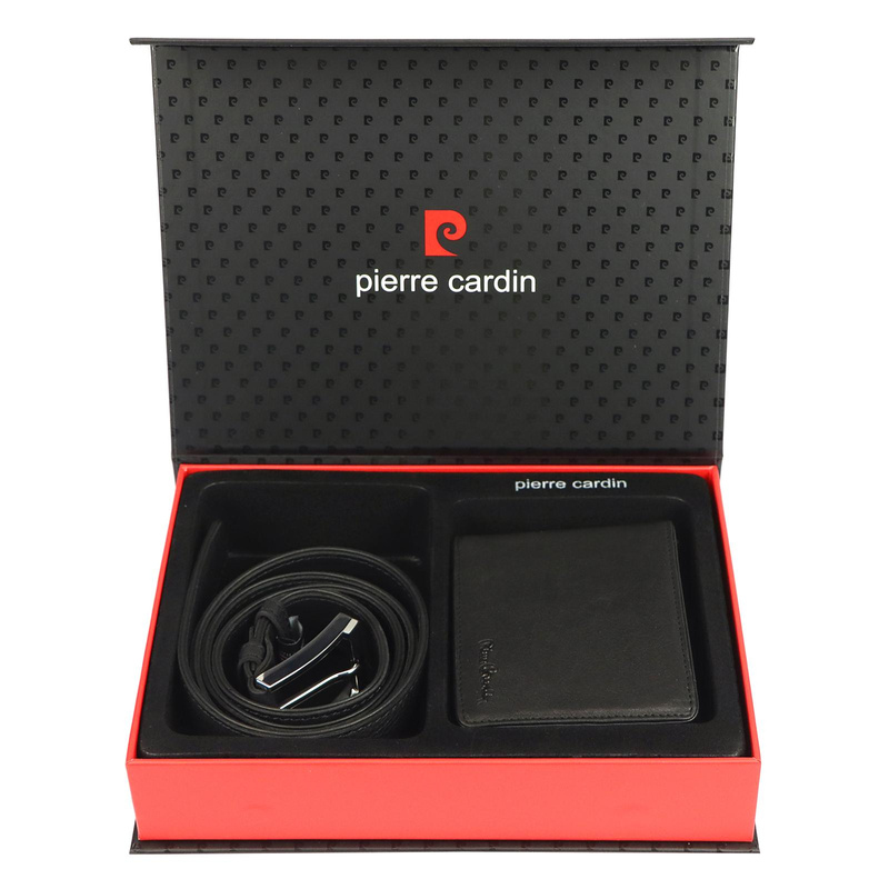 Zestaw portfel i pasek do spodni Pierre Cardin