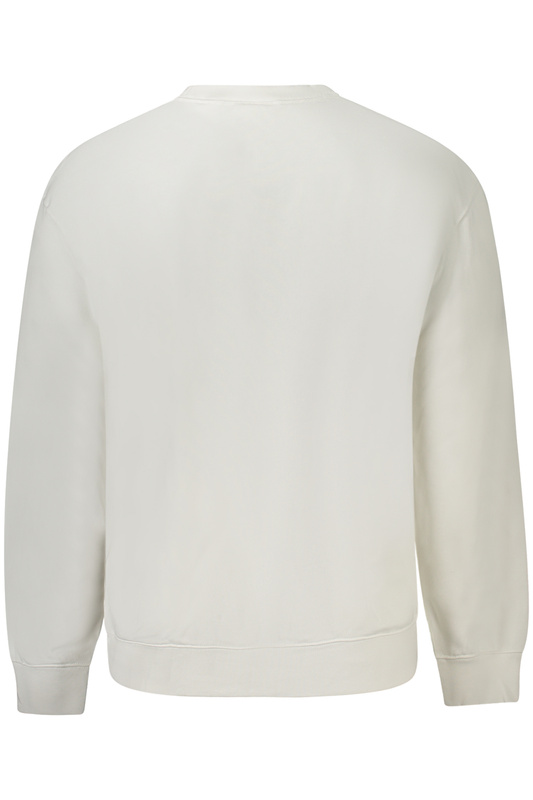 CALVIN KLEIN MĘSKA BLUZA Z ROZPINKĄ BIAŁA