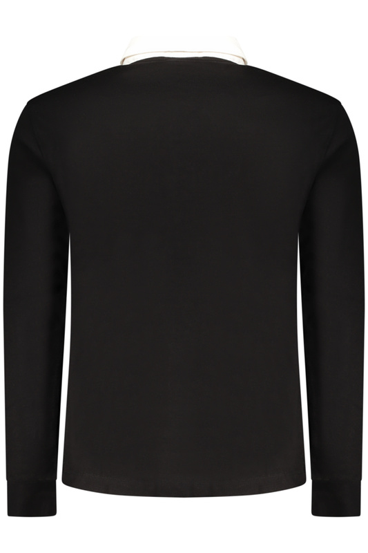 PEPE JEANS M�SKA KOSZULKA POLO Z D�UGIM R�KAWEM, CZARNA
