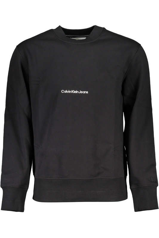 CALVIN KLEIN MĘSKA BLUZA BEZ ZAMKA, CZARNA