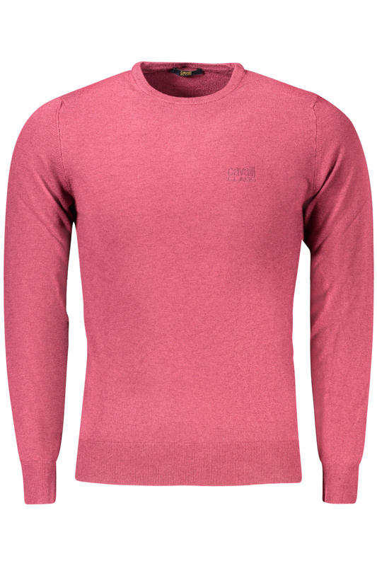 CAVALLI CLASS MĘSKI CZERWONY SWETER
