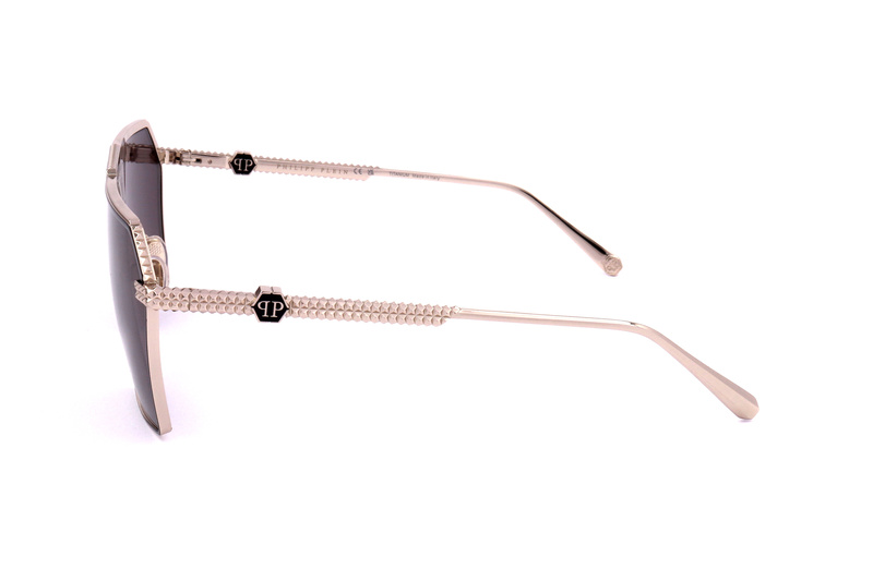 Okulary PHILIPP PLEIN SPP076M-0301. Okulary przeciwsłoneczne, Kolor szary. Kobieta.