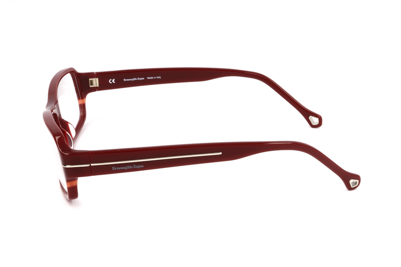 Okulary ERMENEGILDO ZEGNA VZ360809FH. Okulary, Kolor czerwony. Mężczyzna.