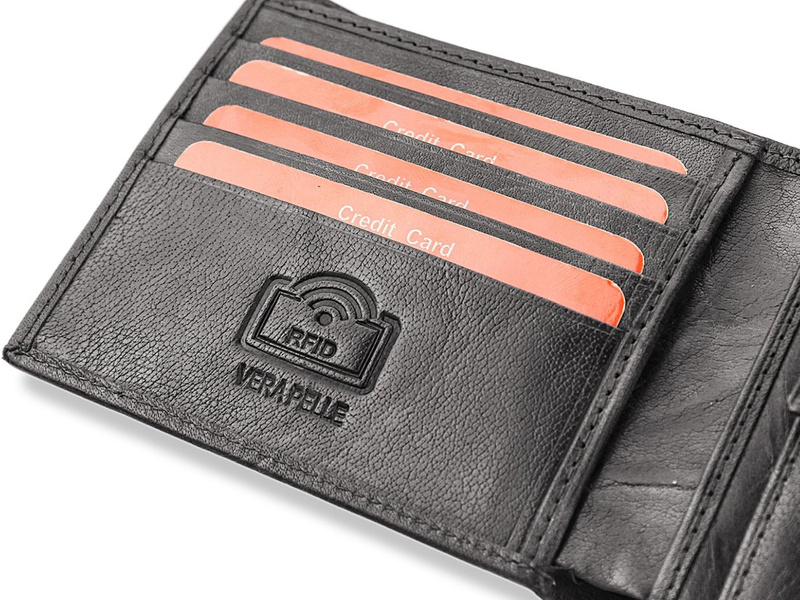 Skórzany męski portfel Pierre Cardin FOSSIL TILAK12 8824 RFID