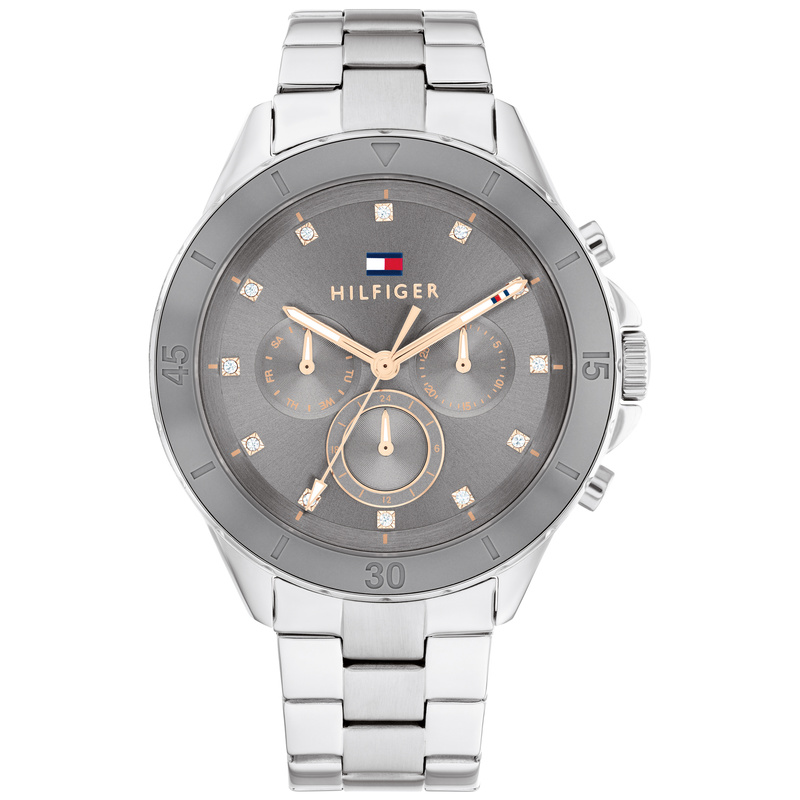 Zegarek TOMMY HILFIGER 1782742. Kwarcowy, Kolor szary. Mężczyzna.