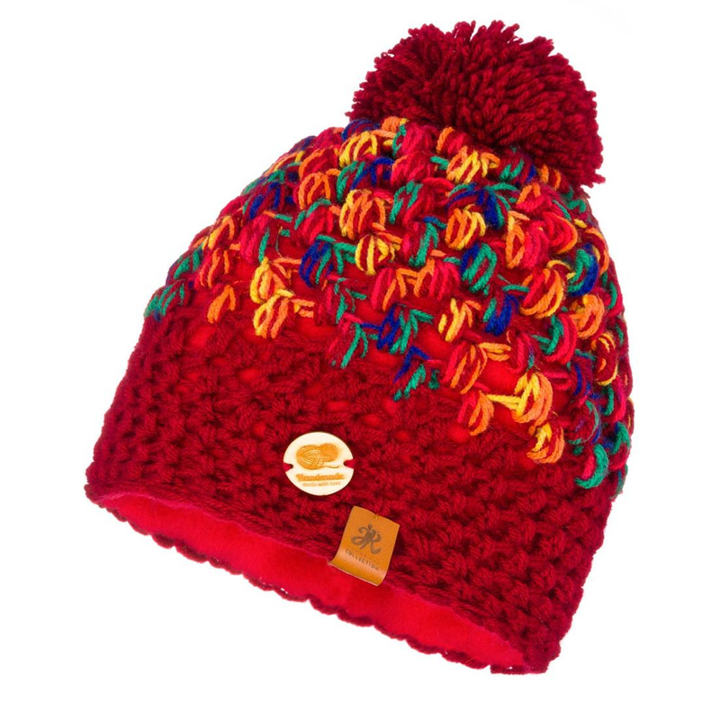 Zimowa czapka handmade Unisex
