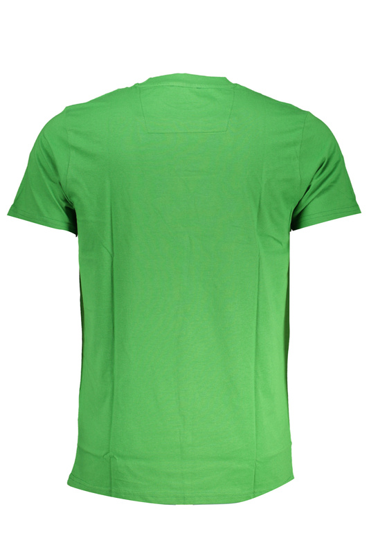 ZIELONY T-SHIRT MĘSKI Z KRÓTKIM RĘKAWEM KLASY CAVALLI