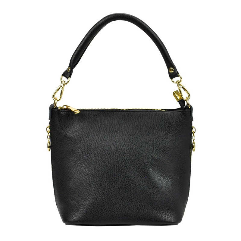 Patrizia damska torebka na ramię skóra naturalna torba z kieszenią