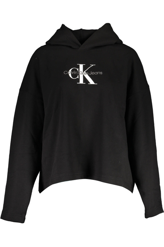 BLUZA CALVIN KLEIN BEZ ZAMKA DAMSKA CZARNA