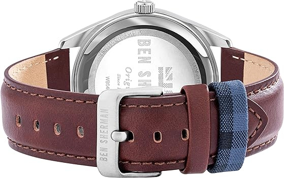 Zegarek BEN SHERMAN WB040T. Kwarcowy, Kolor niebieski. Mężczyzna.