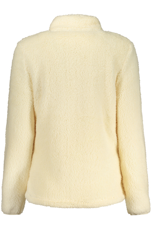 LAURA BIAGIOTTI BLUZA DAMSKA BEŻOWA Z ROZPINANYM NA ZAMEK