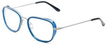 Okulary VUARNET VL18040003. Okulary z nakładką, Kolor niebieski. Mężczyzna.