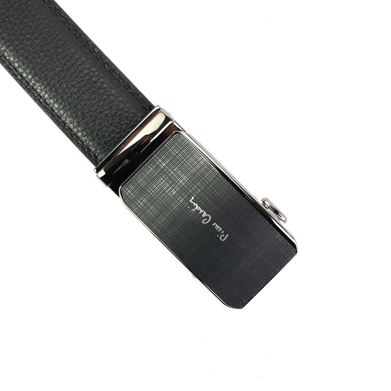 Pierre Cardin pasek do spodni męski skóra naturalna klamra samozaciskowa