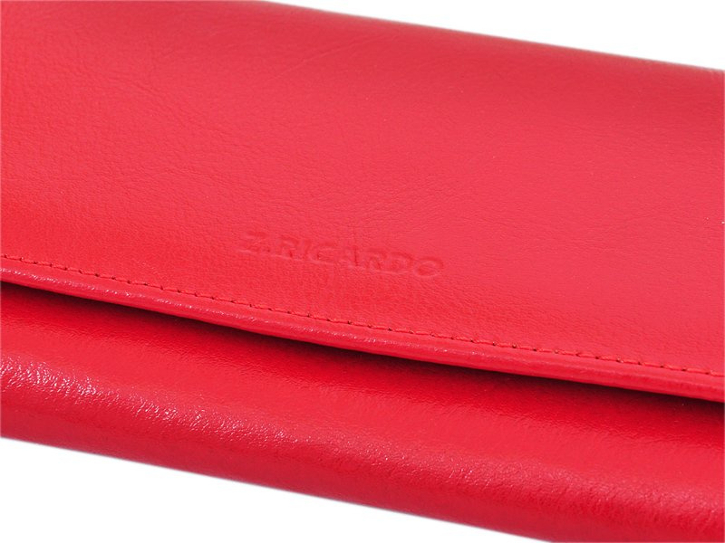 Z.Ricardo damska portmonetka skórzany portfel podłużny klasyczny duży