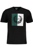 T-SHIRT MĘSKI Z KRÓTKIM RĘKAWEM GIAN MARCO VENTURI CZARNY