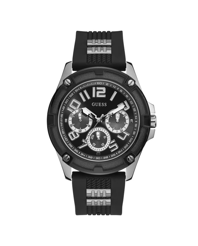 Zegarek GUESS GW0051G1. Kwarcowy, Kolor czarny. Mężczyzna.