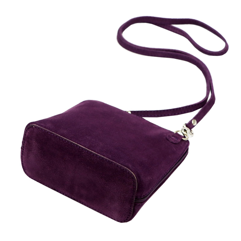 skóra zamsz Damski torebki skórzane Barberinis 1703