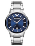 Zegarek ARMANI AR2477. Kwarcowy, Kolor niebieski. Mężczyzna.