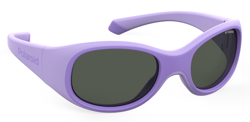 Okulary POLAROID PLD8038SB3VM9. Okulary przeciwsłoneczne, Kolor fioletowy. Dziecko.