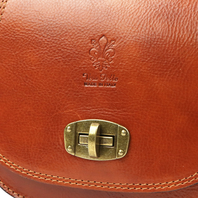 Klasyczna damska listonoszka skórzana Gregorio