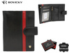 Stylowy Duży męski skórzany portfel z RFID Rovicky