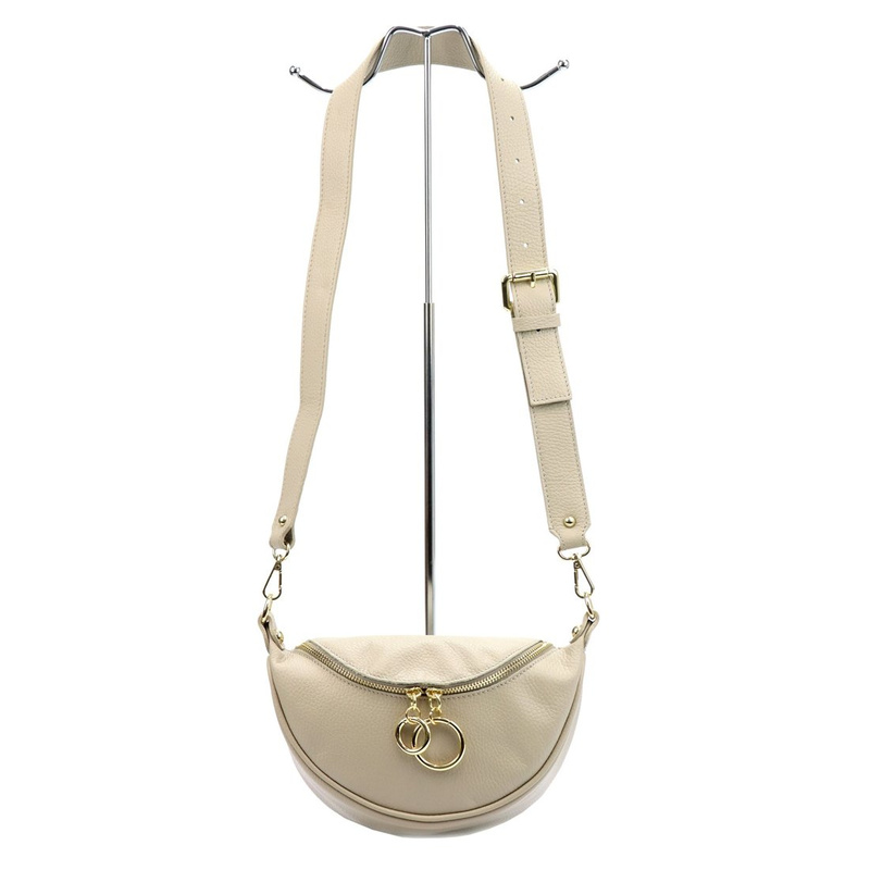 Vera Pelle damska listonoszka skóra naturalna torebka przez ramię miejska