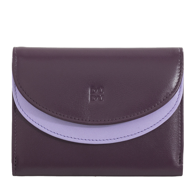 Damska zgrabna skórzana mała portmonetka od DUDU