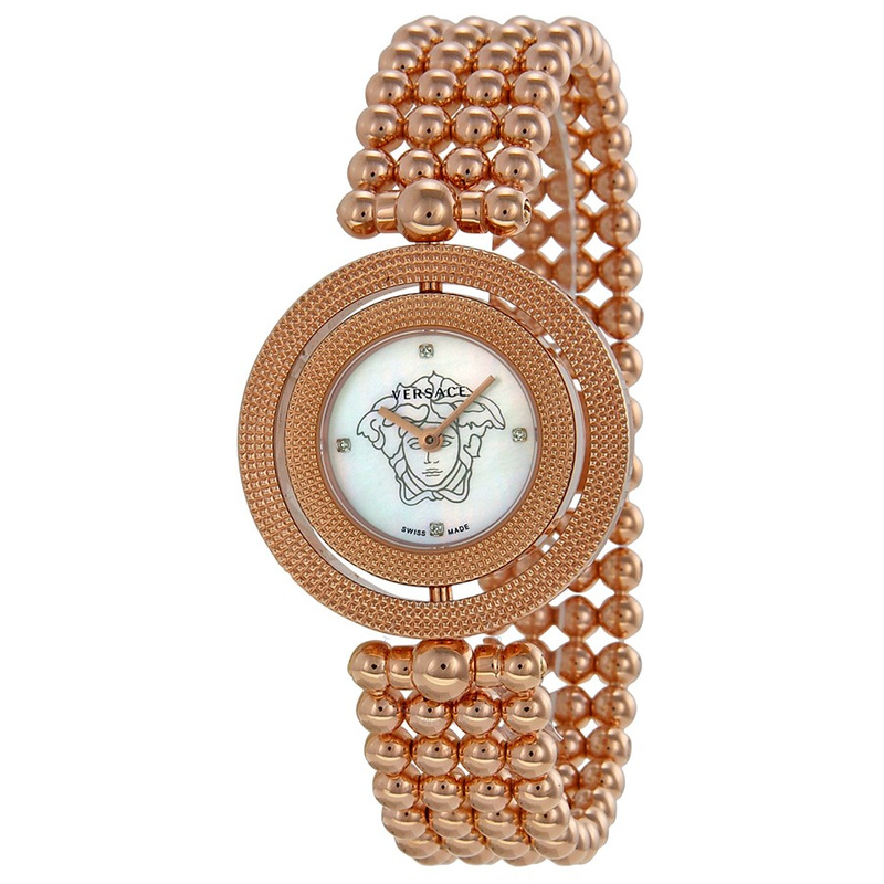 Zegarek VERSACE 79Q80SD497S08. Kwarcowy, Kolor biały. Kobieta.