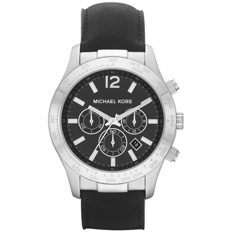 Zegarek MICHAEL KORS MK8215. Kwarcowy, Kolor czarny. Mężczyzna.