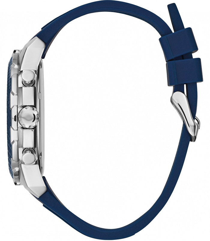 Zegarek GUESS W1047G2. Kwarcowy, Kolor niebieski szary. Mężczyzna.