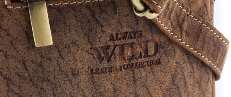 Saszetka męska z naturalnej skóry Wild 250-MH