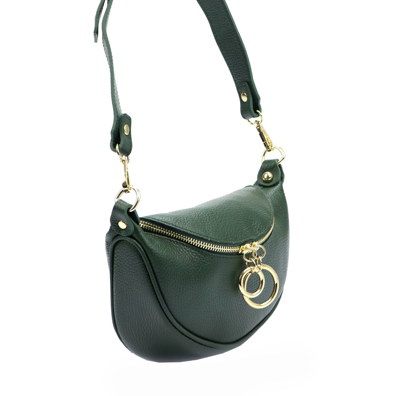 Vera Pelle damska listonoszka skóra naturalna torebka przez ramię miejska