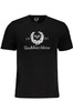 T-SHIRT MĘSKI Z KRÓTKIM RĘKAWEM GIAN MARCO VENTURI CZARNY