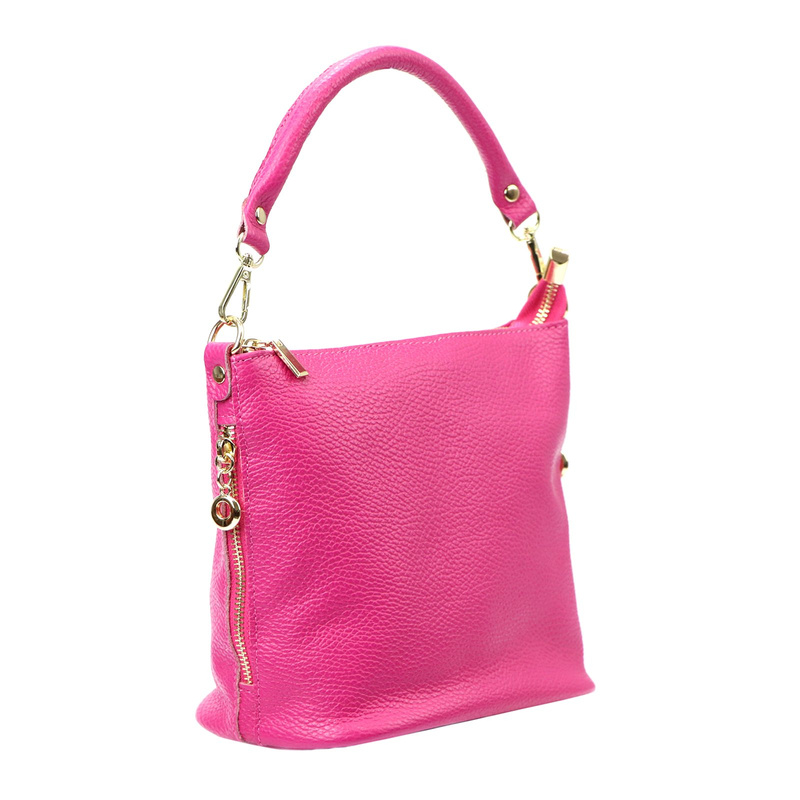 Patrizia damska torebka na ramię skóra naturalna torba z kieszenią