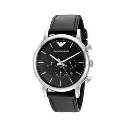 Zegarek ARMANI AR1828. Kwarcowy, Kolor czarny. Mężczyzna.