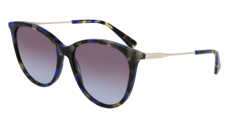 Okulary LONGCHAMP LO746S5516430. Okulary przeciwsłoneczne, Kolor niebieski. Kobieta.