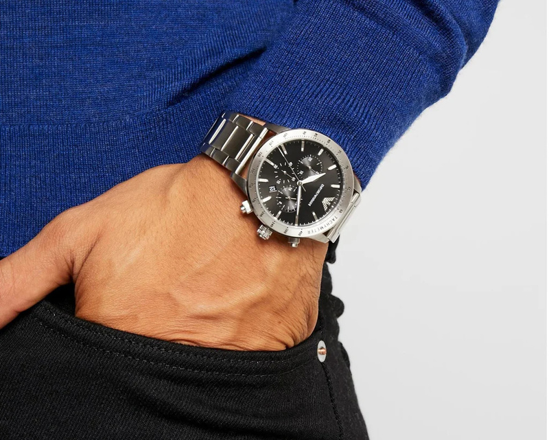 ZEGAREK MĘSKI EMPORIO ARMANI AR11339 - MARIO (zi018b)