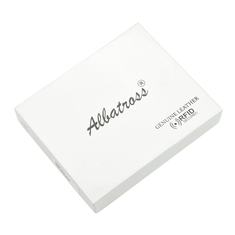 Skórzany męski portfel Albatross SN MW02 Z RFID