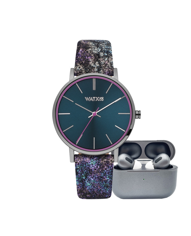 Zegarek WATXANDCO RELOJ12_38. Kwarcowy, Kolor różowy. Kobieta.