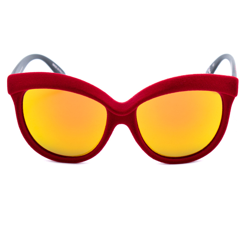 Okulary ITALIA INDEPENDENT 0092V-053-ZEB. Okulary przeciwsłoneczne, Kolor czerwony. Kobieta.