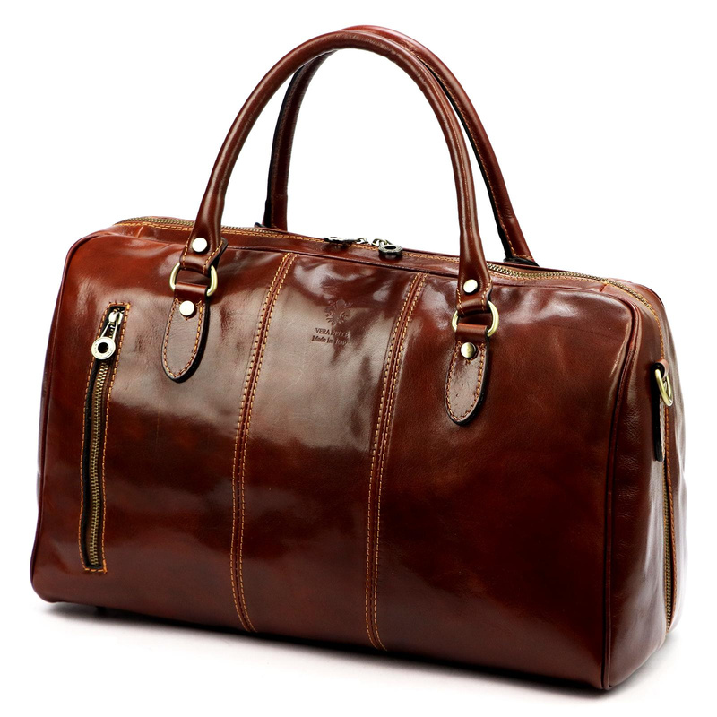 Damska torba podróżna ze skóry naturalnej Gregorio 133