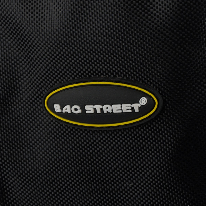 SZARO-CZARNY Solidny 3KOMOROWY plecak miejski SPORTOWY duży M83