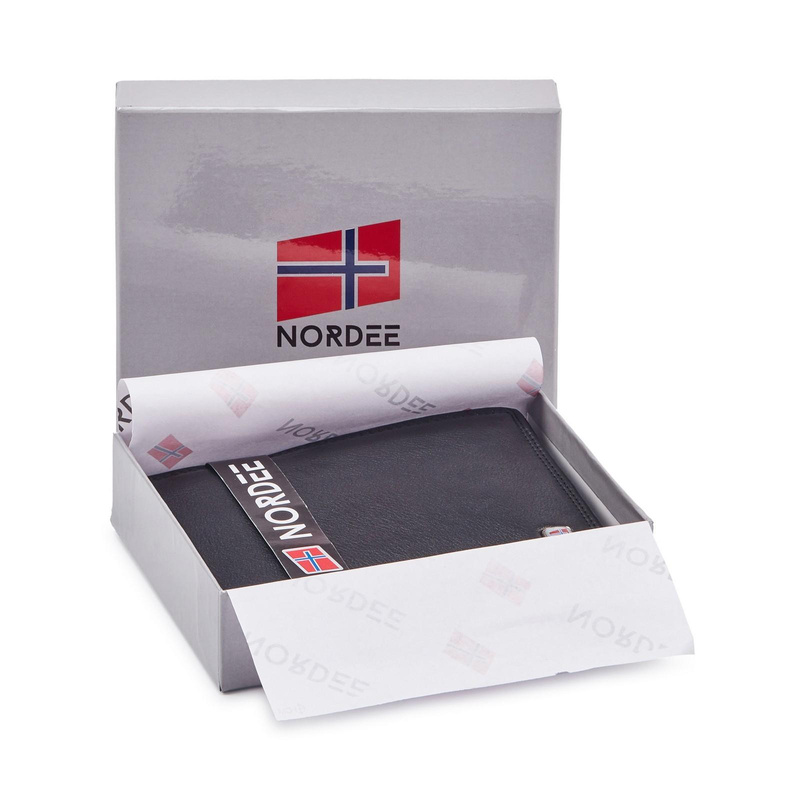 Skórzany męski portfel Nordee GW-BELLU RFID