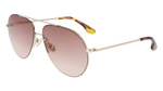 Okulary VICTORIA BECKHAM VB213S-725. Okulary przeciwsłoneczne, Kolor złoty. Kobieta.