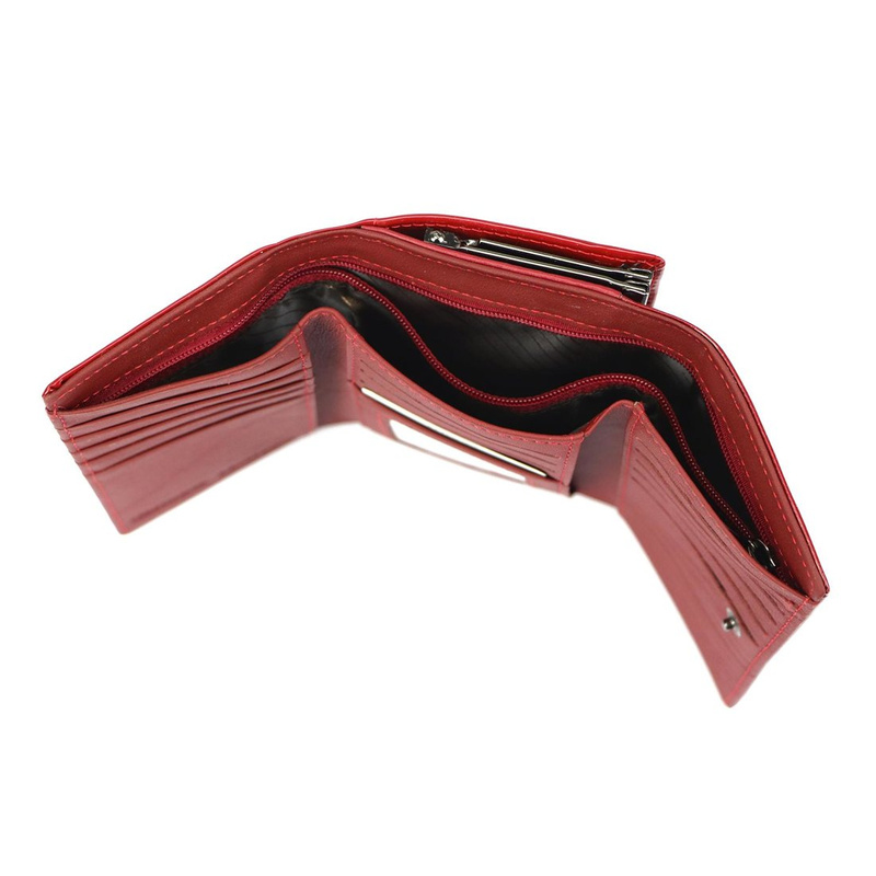 Skórzany damski portfel Cavaldi H23-2-DBF