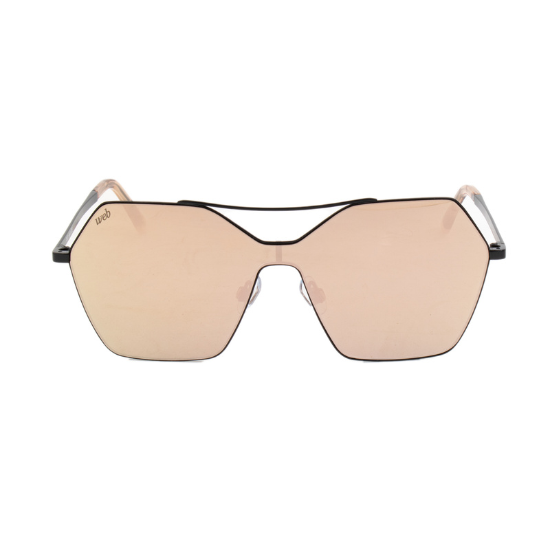 Okulary WEB EYEWEAR WE0213-02G. Okulary przeciwsłoneczne, Kolor czarny różowy. Kobieta.