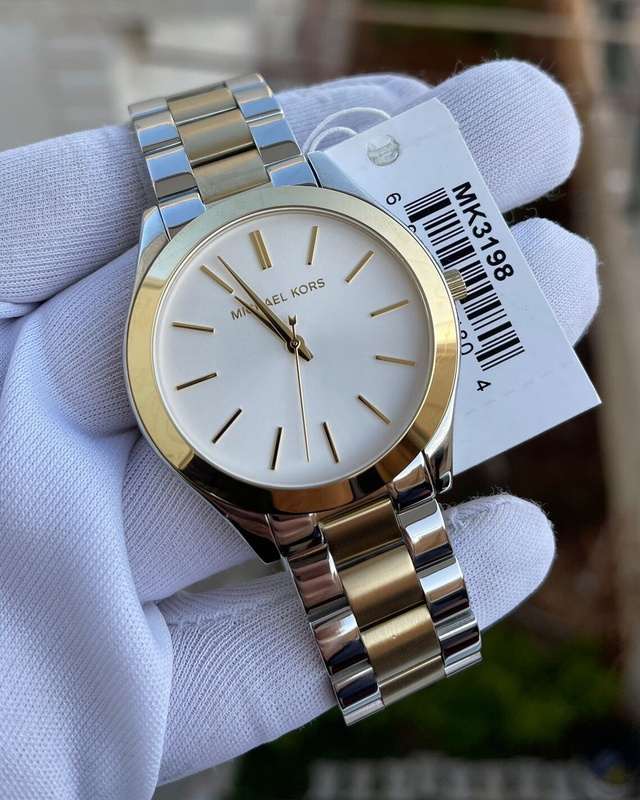 ZEGAREK DAMSKI Michael Kors Slim Runway MK3494 + BOX