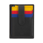 DuDu zgrabne etui na karty i dokumenty skóra naturalna uniwersalne