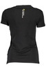GUESS JEANS T-SHIRT DAMSKI Z KRÓTKIM RĘKAWEM CZARNY